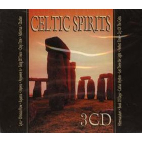 The Salute To Band ‎- Celtic Spirits - 3CD Album Compilation - Celtic Music