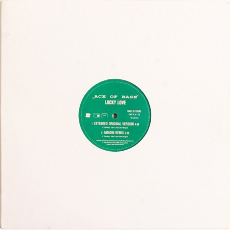 Ace Of Base ‎- Lucky Love - Promo - Maxi Vinyl 12 inches - Eurodance Pop
