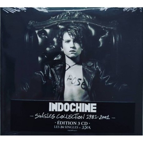 Indochine ‎- Singles Collection 1981 - 2001 - Triple CD Album Digipack - Rock Français
