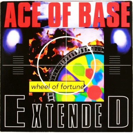 Ace Of Base ‎- Wheel Of Fortune - Extended Version - Maxi Vinyl 12 inches - Europop Dance