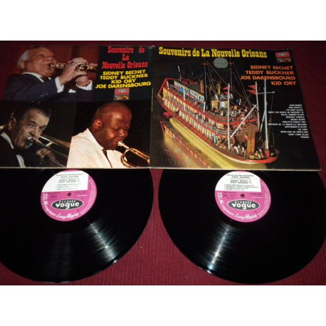 Souvenirs de la Nouvelle Orléans - Bechet - Buckner,.. - Double LP Vinyl