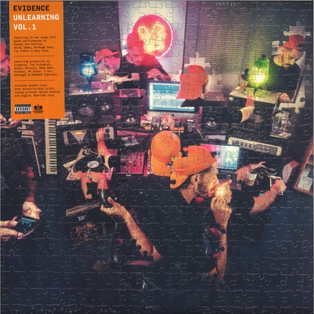 Evidence - Unlearning Vol. 1 - Double LP Vinyl Album - Hip Hop US Rap Conscious