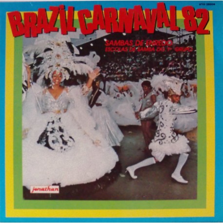 Brazil Carnaval 82 - LP Vinyl Album - Compilation - Samba Brazil Music