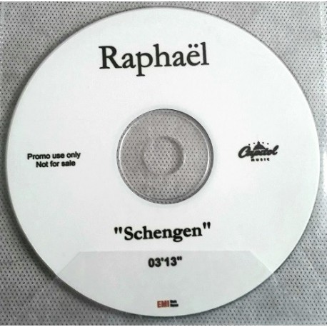 Raphaël Haroche - Schengen - CDr Single Promo