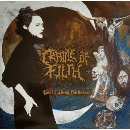 Cradle Of Filth ‎- Total Fucking Darkness - Double LP Vinyl Albul - Black Metal