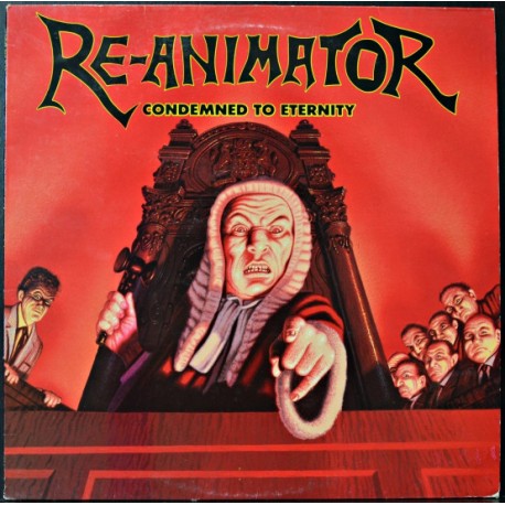 Re-Animator - Condemned To Eternity - LP Vinyl Album UK 1990 - Thrash Metal