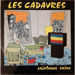 Les Cadavres ‎- Existence Saine - LP Vinyl Album - Rock Français