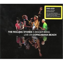 The Rolling Stones ‎- A Bigger Bang - Live On Copacabana Beach - DVD + 2 CD Albums - Rock Music