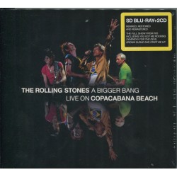 The Rolling Stones ‎- A Bigger Bang - Live On Copacabana Beach - Blu-Ray + 2 CD - Blues Rock Music