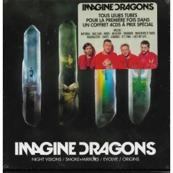 Imagine Dragons ‎-Night Visions - Smoke + Mirrors - Evolve - Origins - Boxset 4 CD Album - Alternative Rock