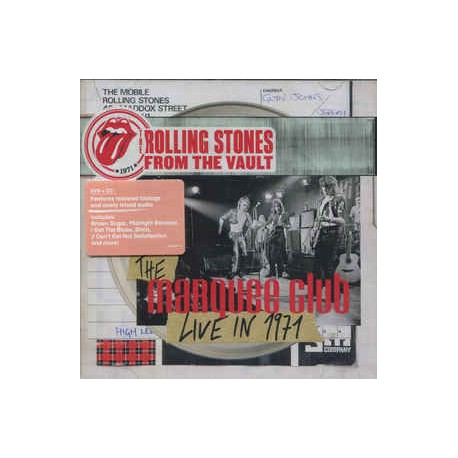 The Rolling Stones ‎- The Marquee Club - Live In 1971 - CD Album + DVD - Blues Rock