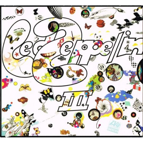 CD Led Zeppelin ‎album digipack Led Zeppelin III Gatefold Psychedelic