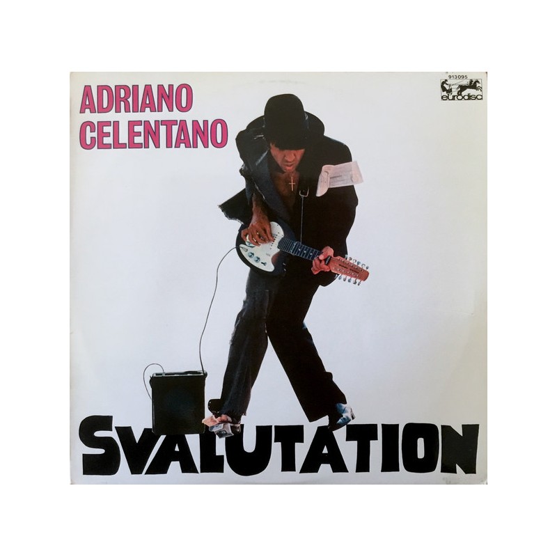 Vinyl Adriano Celentano ‎Svalutation album LP France 1976 Italian Pop