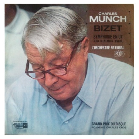 Charles Munch - Bizet - Symphonie En Ut Majeur - Jeux D'Enfants - Patrie - LP Vinyl Album - Classical Music