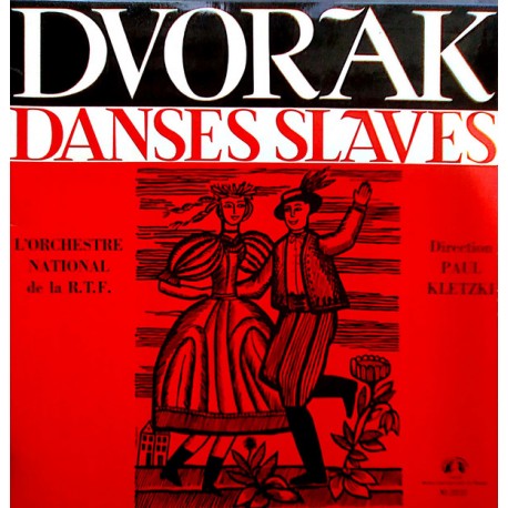 Dvořak - L'Orchestre National De La R.T.F. - Paul Kletzki - Danses Slaves - LP Vinyl Album - Classical