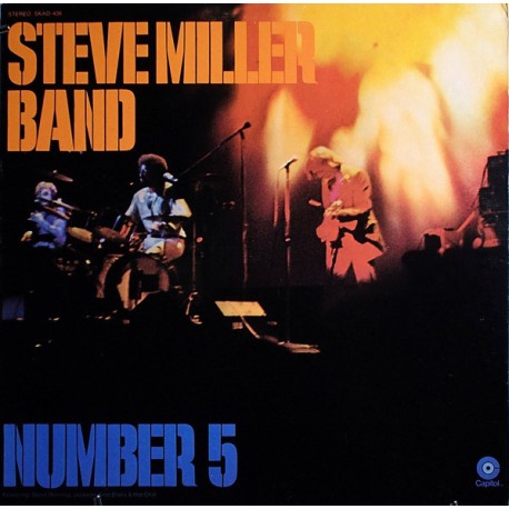 Steve Miller Band ‎- Number 5 - LP Vinyl Album - USA 1970 - Blues Rock
