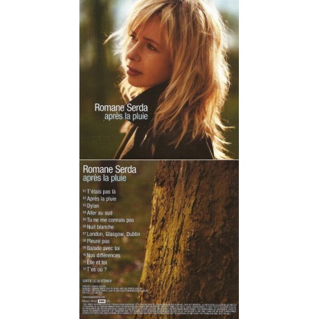 Romane Serda - Après la Pluie - CD Album Promo