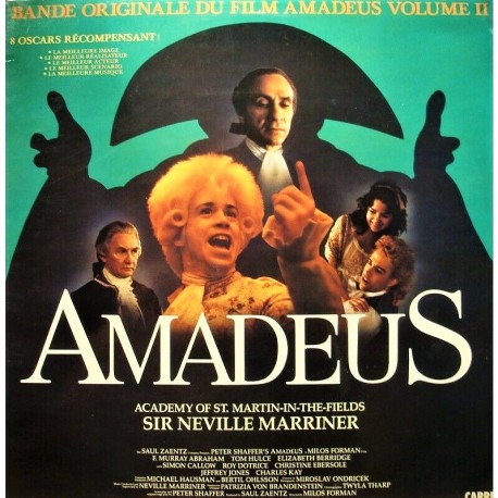 Sir Neville Marriner, Academy Of St. Martin-In-The-Fields - Amadeus - LP Vinyl Album - Classical Soundtrack