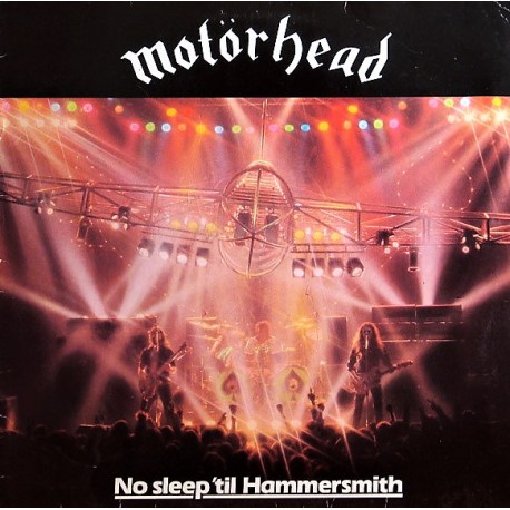 Motörhead ‎- No Sleep 'til Hammersmith - LP Vinyl Album 1981 - Hard Rock Metal