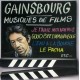 Serge Gainsbourg - Musiques De Films - LP Vinyl Album - Soundtracks Chanson Française