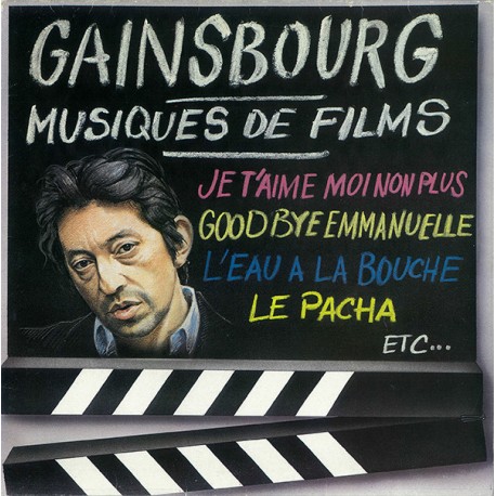 Serge Gainsbourg - Musiques De Films - LP Vinyl Album - Soundtracks Chanson Française