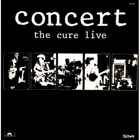 The Cure - Concert - The Cure Live - LP Vinyl Album 1984 - New Wave