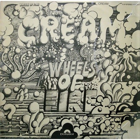 Cream - Wheels Of Fire - Live At The Fillmore - Double LP Vinyl Album - Blues Rock