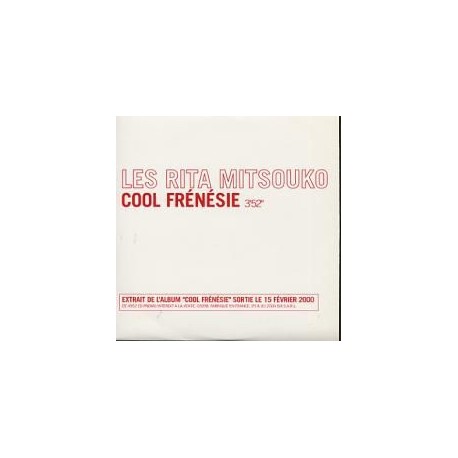 Les Rita Mitsouko - Cool Frénésie - CD Single Promo