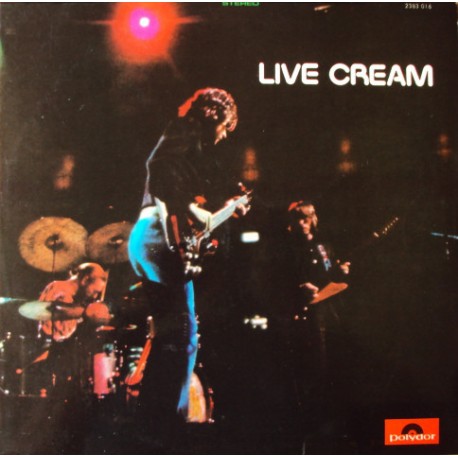 Cream - Live Cream - LP Vinyl Album 1970 - Blues Rock