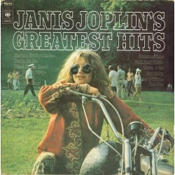 Janis Joplin - Greatest Hits - LP Vinyl Album 1973 - Blues Rock