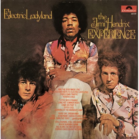 The Jimi Hendrix Experience - Electric Ladyland - Double LP Vinyl Album 1979 - Psychedelic Rock Blues