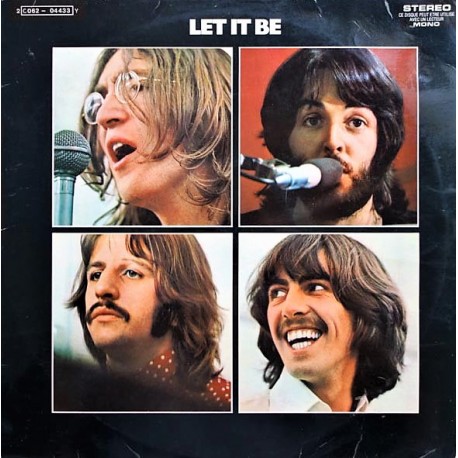 The Beatles ‎- Let It Be - LP Vinyl Album 1970 - British Pop