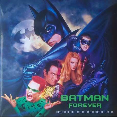 Batman Forever - Music From And Inspired By The Motion Picture - Double LP Vinyl Album - Coloured Edition - OST Soundtrack