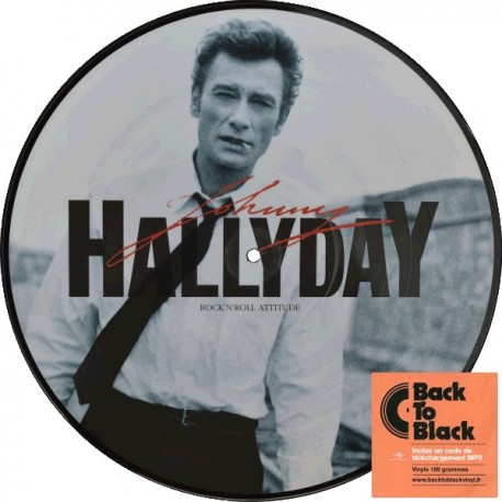 Johnny Hallyday - Rock'N'Roll Attitude - LP Vinyl Album - Picture Disc - Variété Française