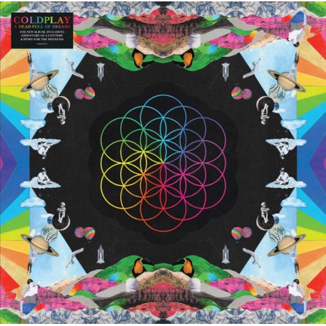 Coldplay – A Head Full Of Dreams - Double LP Vinyl Album - Pop Rock Music