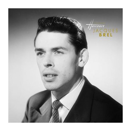 Jacques Brel - Harcourt Studio - LP Vinyl Album - Chanson Française