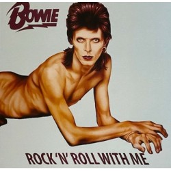 David Bowie - Rock'N'Roll With Me - Limited Blue Vinyl - Vinyl LP Etched - Glam Rock