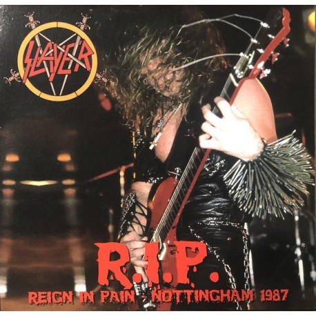 Slayer – Reign In Pain - Nottingham 1987 - LP Vinl Album - Thrash Metal