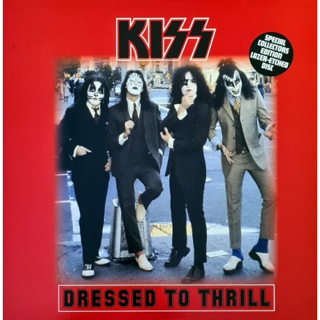 Kiss - Dressed To Thrill - LP Vinyl Album Coloured Etched - Heavy Metal