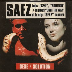 Saez - Sexe / Solution - CD Single 