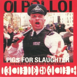 Oi Polloi - Pigs For Slaughter - LP Vinyl Album Coloured Pink - Punk Oi