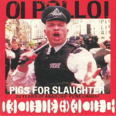 Oi Polloi - Pigs For Slaughter - LP Vinyl Album Coloured Pink - Punk Oi
