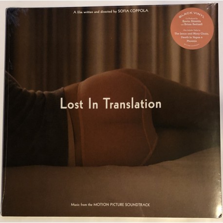 Lost In Translation - LP Vinyl Album Black Edition - OST Soundtrack