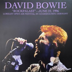 David Bowie - " Rockpalast" Loreley Festival 22nd June 1996 - Boxset Vinyl 3 LP - Glam Rock