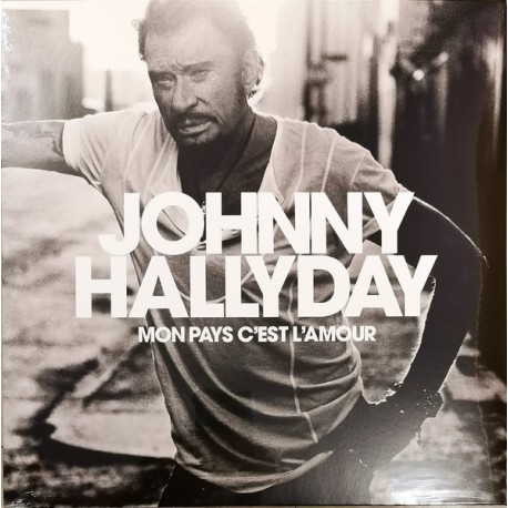 Johnny Hallyday - Mon Pays C'est L'amour - LP Vinyl Album - Black Edition - Variété Française
