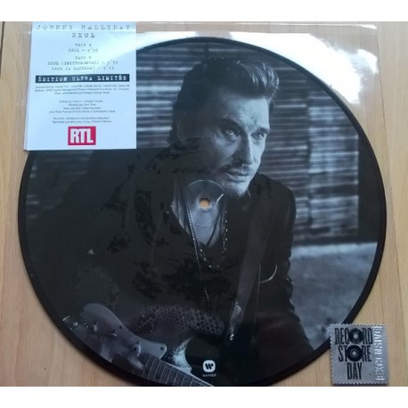 Johnny Hallyday - Seul - Maxi Vinyl 10 inches Picture Disc - Disquaire Day - Variété Française