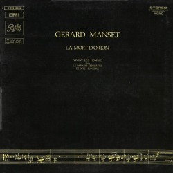 Gérard Manset - La Mort D'Orion - LP Vinyl Album 1978 - Avantgarde Rock