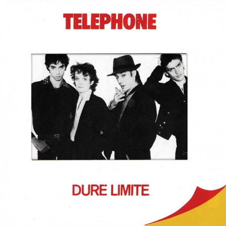 Telephone - Dure Limite - LP Vinyl Album Die Cut cover - Rock Français
