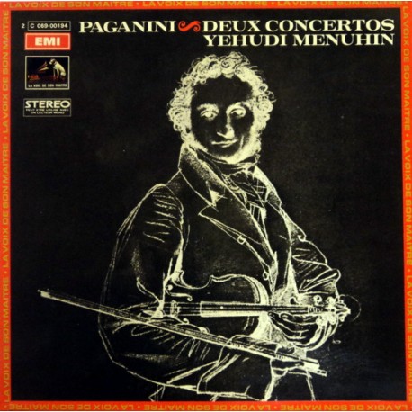 Paganini - Yehudi Menuhin – Deux Concertos - LP Vinyl Album - Classical Romantic