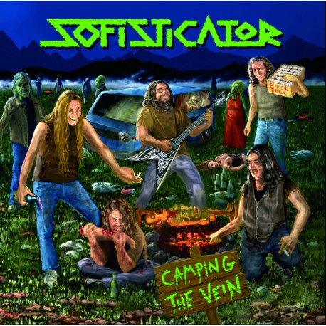 Sofisticator - Camping The Vein - LP VInyl Album - Thrash Metal